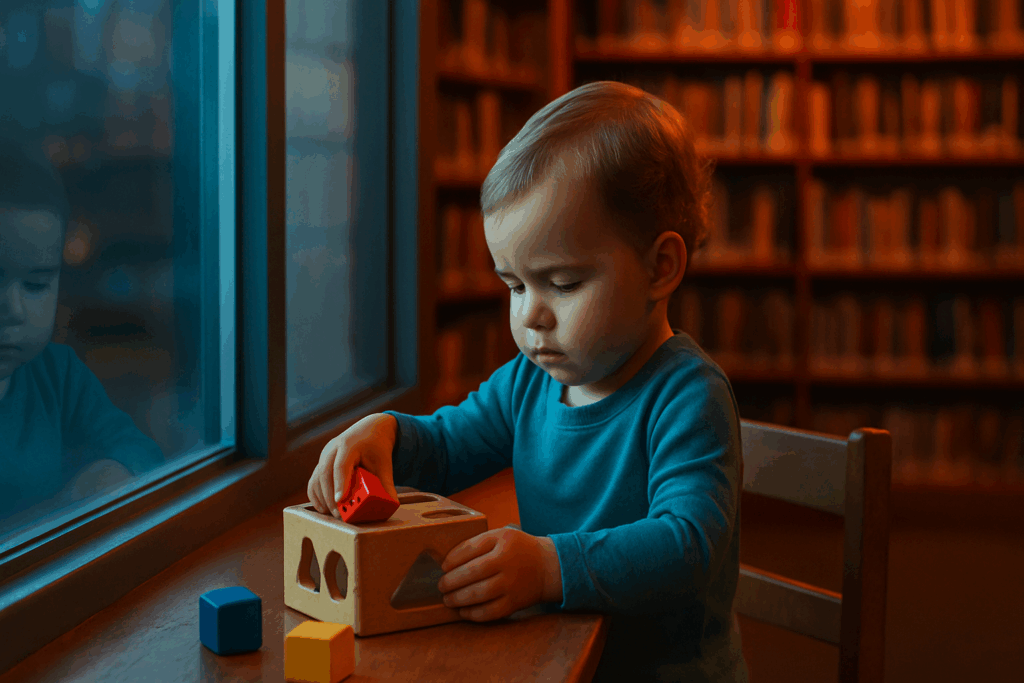 independent toddler play