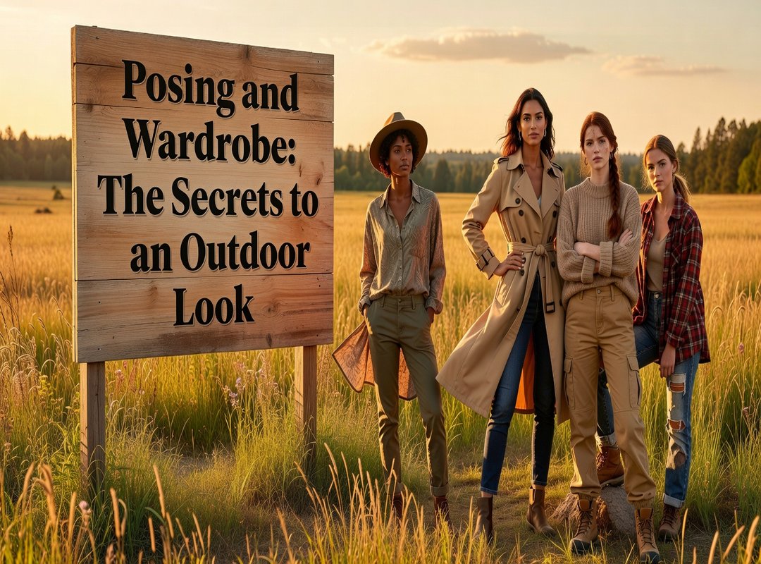 Posing & Wardrobe: The Secrets to an 'Adorable' Outdoor Look